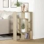 Engineered wood bookshelf in Sonoma oak, 63x20x90 cm. by , Bookcases and shelves - Ref: Foro24-858140, Price: 45,99 €, Discou...