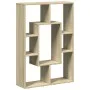 Engineered wood bookshelf in Sonoma oak, 63x20x90 cm. by , Bookcases and shelves - Ref: Foro24-858140, Price: 45,99 €, Discou...