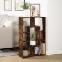 Engineered wood smoked oak bookshelf 63x20x90 cm by , Bookcases and shelves - Ref: Foro24-858142, Price: 49,39 €, Discount: %