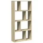 Engineered wood bookshelf in Sonoma oak, 60x20x120 cm by , Bookcases and shelves - Ref: Foro24-858149, Price: 67,25 €, Discou...