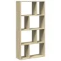 Engineered wood bookshelf in Sonoma oak, 60x20x120 cm by , Bookcases and shelves - Ref: Foro24-858149, Price: 67,25 €, Discou...