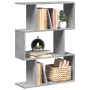 Bücherregal mit 3 Ebenen aus grauem Holz und Beton 70x24x97 cm. von , Bücherregale und Regale - Ref: Foro24-858114, Preis: 42...