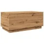 Artisan oak coffee table with LED lights 90x50x40 cm by , Coffee table - Ref: Foro24-857723, Price: 89,07 €, Discount: %