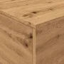 Artisan oak coffee table with LED lights 90x50x40 cm by , Coffee table - Ref: Foro24-857723, Price: 89,07 €, Discount: %
