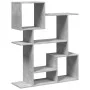 Wooden engineering gray concrete divider bookcase 92x29x112 cm by , Bookcases and shelves - Ref: Foro24-858123, Price: 62,90 ...