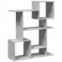 Wooden engineering gray concrete divider bookcase 92x29x112 cm by , Bookcases and shelves - Ref: Foro24-858123, Price: 62,90 ...