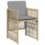 Garden armchairs with 4 synthetic rattan beige mix cushions by , Garden chairs - Ref: Foro24-364972, Price: 198,39 €, Discoun...