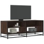Mueble TV metal y madera ingeniería marrón roble 120,5x40x46 cm de , Muebles TV - Ref: Foro24-848893, Precio: 82,33 €, Descue...