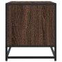 TV-Möbel aus Metall und Holz, Ingenieurwesen, Eiche in Braun, 120,5x40x46 cm. von , TV-Möbel - Ref: Foro24-848893, Preis: 82,...
