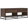 TV-Möbel aus Metall und Holz, Ingenieurwesen, Eiche in Braun, 120,5x40x46 cm. von , TV-Möbel - Ref: Foro24-848893, Preis: 66,...
