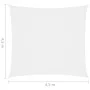 Quadratische Segelmarkise Oxford-Stoff weiß 4,5x4,5 m von vidaXL, Sonnenschirme - Ref: Foro24-135250, Preis: 64,01 €, Rabatt: %