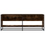 TV-Möbel aus Metall und Ingenieurholz in Raucheiche, 120,5x40x46 cm. von , TV-Möbel - Ref: Foro24-848891, Preis: 79,96 €, Rab...