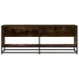 TV stand made of metal and smoked oak wood, measuring 120.5x40x46 cm. by , TV Furniture - Ref: Foro24-848891, Price: 64,98 €,...