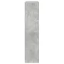 Divider bookcase 3 levels gray wood concrete 123x29x123 cm by , Bookcases and shelves - Ref: Foro24-857988, Price: 61,29 €, D...