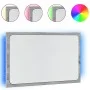 Espejo de baño LED madera ingeniería gris Sonoma 60x8,5x38 cm de , Tocadores de baño - Ref: Foro24-834928, Precio: 49,78 €, D...