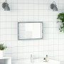 Espejo de baño LED madera ingeniería gris Sonoma 60x8,5x38 cm de , Tocadores de baño - Ref: Foro24-834928, Precio: 50,57 €, D...