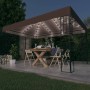 Garden gazebo tent with 4x3 m taupe LED light strip by , Tents and gazebos - Ref: Foro24-3070325, Price: 271,97 €, Discount: %