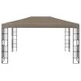 Garden gazebo tent with 4x3 m taupe LED light strip by , Tents and gazebos - Ref: Foro24-3070325, Price: 277,95 €, Discount: %