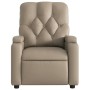 Sillón reclinable de cuero sintético color capuchino von , Sessel - Ref: Foro24-372509, Preis: 199,35 €, Rabatt: %