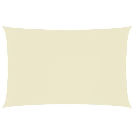 Toldo de vela rectangular tela Oxford color crema 4x7 m by vidaXL, Umbrellas - Ref: Foro24-135218, Price: 81,80 €, Discount: %