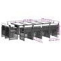 Set comedor de jardín con cojines 13 pzas ratán sintético beige by , Garden sets - Ref: Foro24-3210864, Price: 862,42 €, Disc...