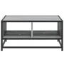Mesa de centro madera y metal gris Sonoma 60,5x60,5x30 cm de , Mesas de centro - Ref: Foro24-848767, Precio: 45,12 €, Descuen...