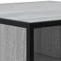 Mesa de centro madera y metal gris Sonoma 60,5x60,5x30 cm de , Mesas de centro - Ref: Foro24-848767, Precio: 45,12 €, Descuen...