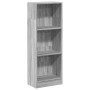 Estantería de madera de ingeniería gris Sonoma 40x24x109 cm by , Bookcases and shelves - Ref: Foro24-857779, Price: 35,15 €, ...