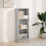 Ingenieurholzregal in Sonoma-Grau 40x24x109 cm von , Bücherregale und Regale - Ref: Foro24-857779, Preis: 35,15 €, Rabatt: %