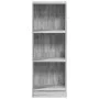 Estantería de madera de ingeniería gris Sonoma 40x24x109 cm by , Bookcases and shelves - Ref: Foro24-857779, Price: 36,19 €, ...