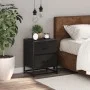 Mesita de noche madera ingeniería negro 40x31x50 cm de , Mesitas de noche - Ref: Foro24-848674, Precio: 59,31 €, Descuento: %