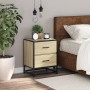 Mesita de noche madera de ingeniería roble Sonoma 40x31x50 cm by , Nightstands - Ref: Foro24-848676, Price: 45,92 €, Discount: %