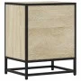 Mesita de noche madera de ingeniería roble Sonoma 40x31x50 cm de , Mesitas de noche - Ref: Foro24-848676, Precio: 45,33 €, De...
