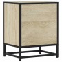 Mesita de noche madera de ingeniería roble Sonoma 40x31x50 cm by , Nightstands - Ref: Foro24-848676, Price: 45,92 €, Discount: %