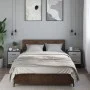 Zwei Nachttische aus Sonoma-Grau mit den Maßen 40x31x50 cm aus Holzwerkstoff. von , Nachttische - Ref: Foro24-848681, Preis: ...