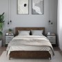 Zwei Nachttische aus Sonoma-Grau mit den Maßen 40x31x50 cm aus Holzwerkstoff. von , Nachttische - Ref: Foro24-848681, Preis: ...