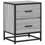 Zwei Nachttische aus Sonoma-Grau mit den Maßen 40x31x50 cm aus Holzwerkstoff. von , Nachttische - Ref: Foro24-848681, Preis: ...