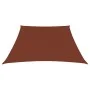 Toldo de vela trapezoidal tela oxford terracota 3/4x3 m de vidaXL, Sombrillas - Ref: Foro24-135407, Precio: 37,73 €, Descuent...