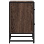 Mesitas noche 2 uds madera ingeniería marrón roble 40x31x50 cm by , Nightstands - Ref: Foro24-848683, Price: 89,79 €, Discoun...