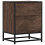 Mesitas noche 2 uds madera ingeniería marrón roble 40x31x50 cm by , Nightstands - Ref: Foro24-848683, Price: 89,79 €, Discoun...