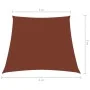 Toldo de vela trapezoidal tela oxford terracota 3/4x3 m de vidaXL, Sombrillas - Ref: Foro24-135407, Precio: 37,73 €, Descuent...
