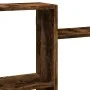 Estantería de pared madera ingeniería roble ahumado 159x18x65cm by , Shelves and shelves - Ref: Foro24-853213, Price: 63,36 €...