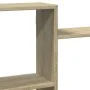 Estante de pared madera ingeniería roble Sonoma 159x18x65 cm de , Estantes y estanterías - Ref: Foro24-853211, Precio: 61,81 ...