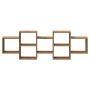 Estante de pared madera ingeniería roble artisian 129x18x42 cm von , Regale und Regale - Ref: Foro24-853226, Preis: 54,34 €, ...