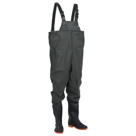 Vadeador de pecho con botas verde oscuro talla 39 by , Waders for hunting and fishing - Ref: Foro24-4016973, Price: 34,07 €, ...