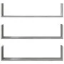 Estantes pared 3 uds madera ingeniería gris hormigón 80x18x18cm von , Regale und Regale - Ref: Foro24-853293, Preis: 28,64 €,...