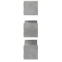 Estantes pared 3 uds madera ingeniería gris hormigón 80x18x18cm von , Regale und Regale - Ref: Foro24-853293, Preis: 28,64 €,...