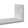 Estantes pared 3 uds madera ingeniería gris hormigón 80x18x18cm von , Regale und Regale - Ref: Foro24-853293, Preis: 28,64 €,...