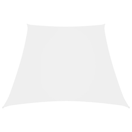 White oxford fabric trapezoidal sail awning 3/5x4 m by vidaXL, Umbrellas - Ref: Foro24-135298, Price: 41,58 €, Discount: %