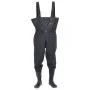 Vadeador de pecho con botas y cinturón negro talla 46 by , Waders for hunting and fishing - Ref: Foro24-4017007, Price: 38,79...